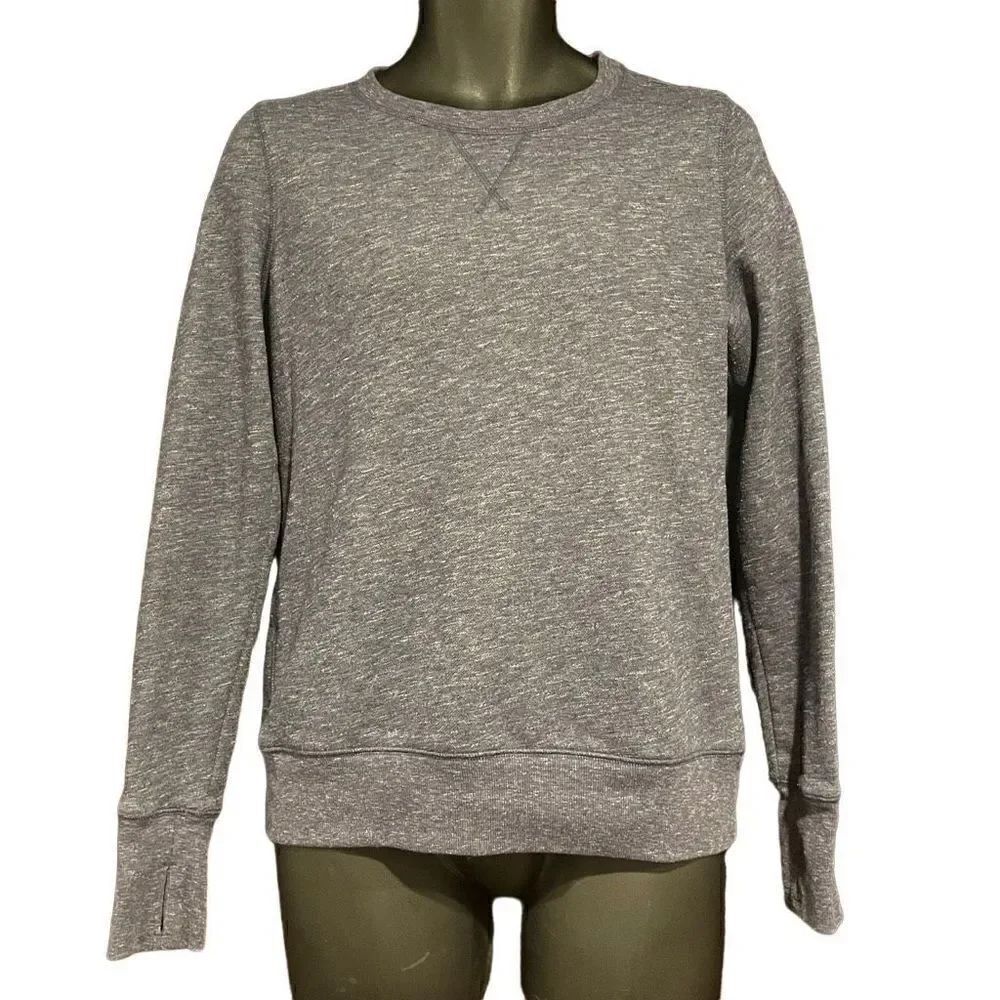 Tek Gear Heather Blue Sweatshirt w/ Thumb Holes Men’s Small